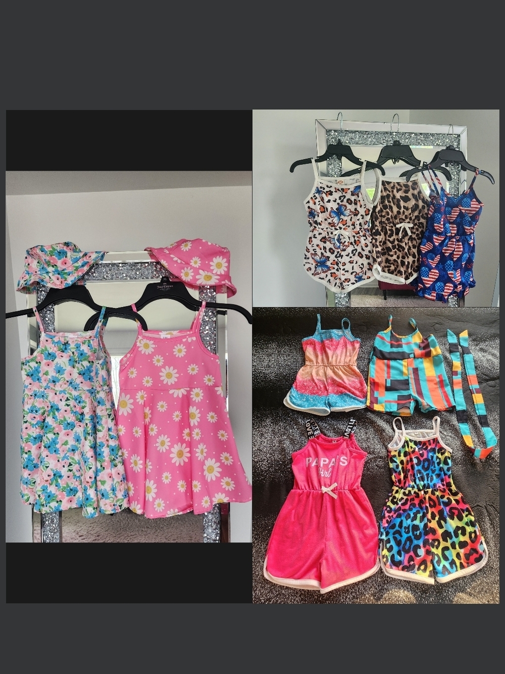 Girls 2t Bundle Of Summer Dresses & Rompers